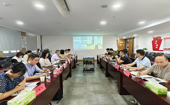 浙江省港航管理中心调研团调研华新机电